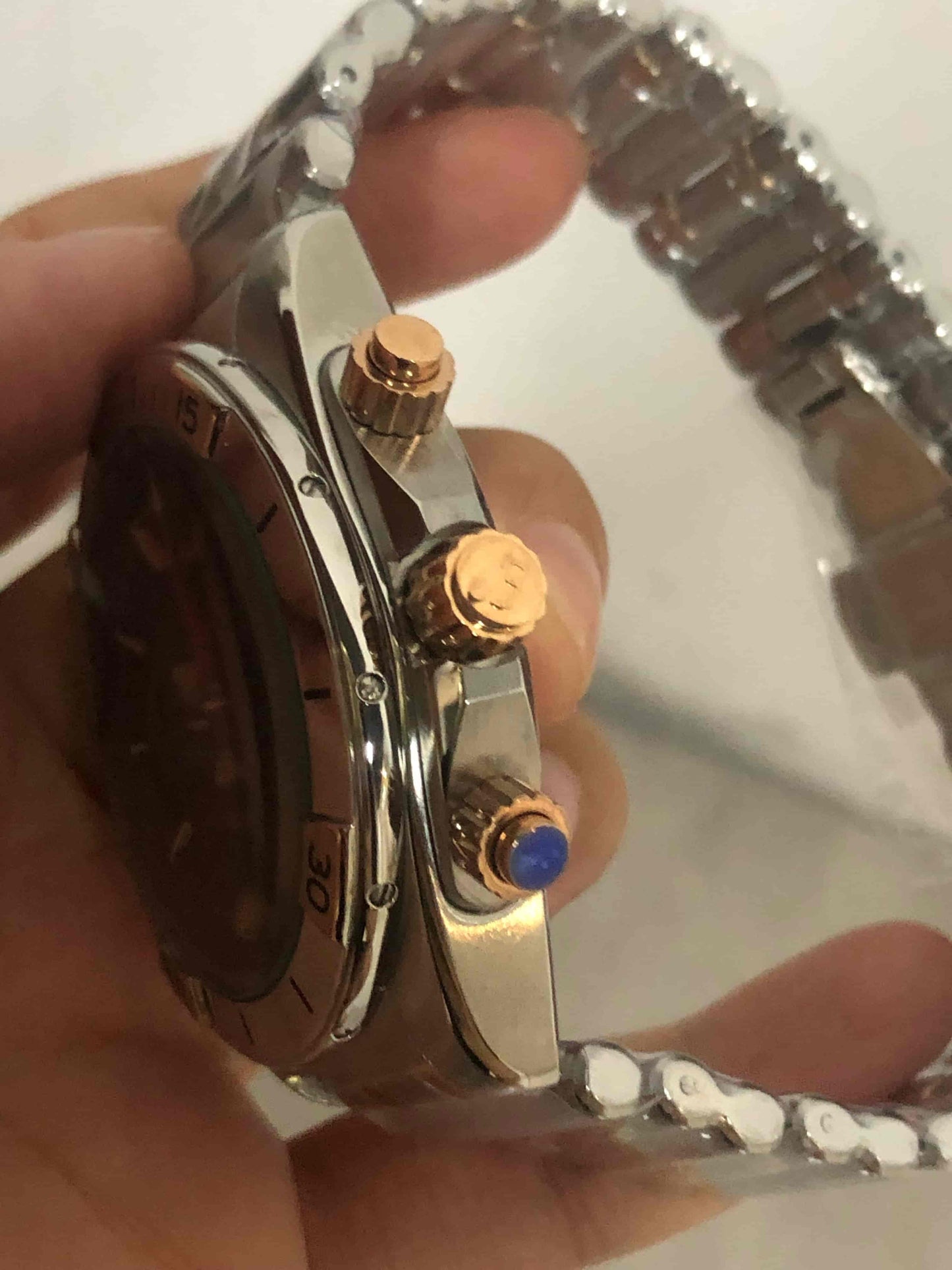 Replica Stainless Steel Japanese Vk Quartz Movement Watch BL224