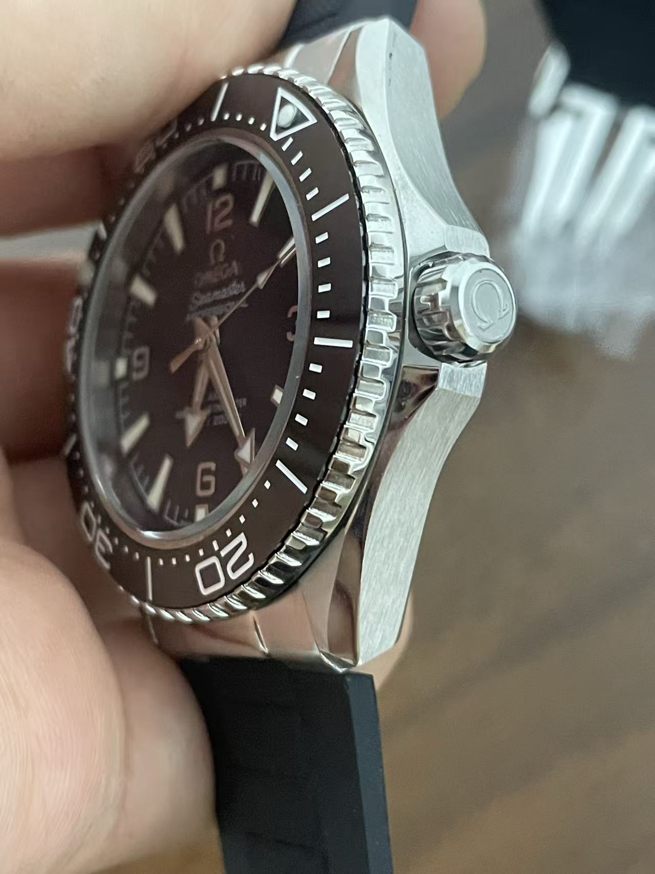 Replica Seamaster 600M Rubber Strap Automatic Mechanical Mens Watches 42MM 217.32.42.21.01.001-1
