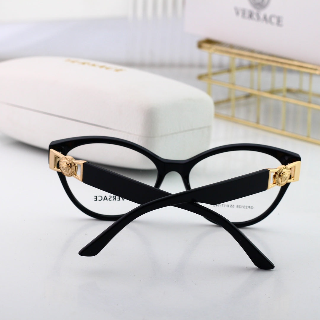 Retro Cat-Eye Metal Frame Glasses-s-88 mysite