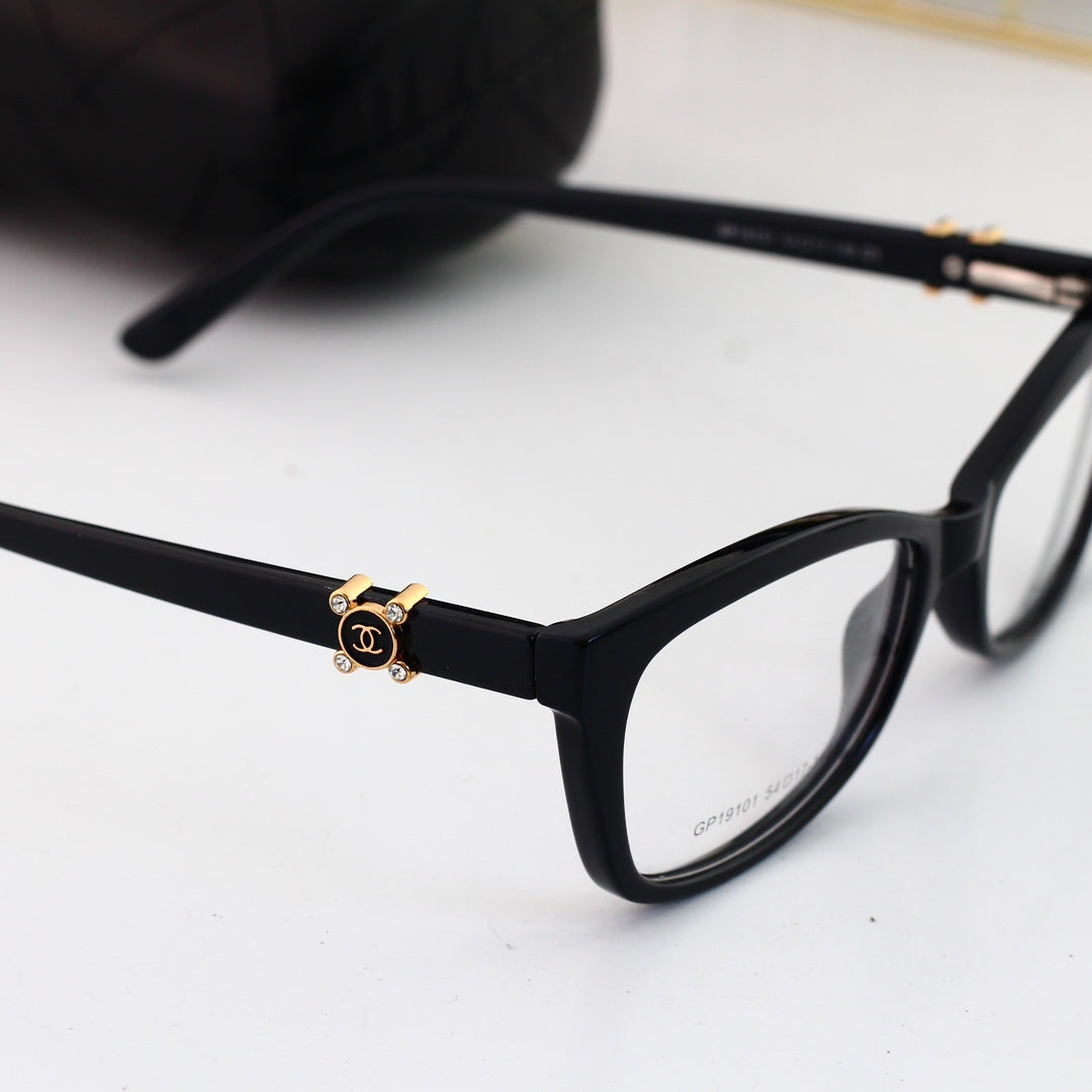 Fashionable Rhinestone Logo Glasses-s-88 mysite