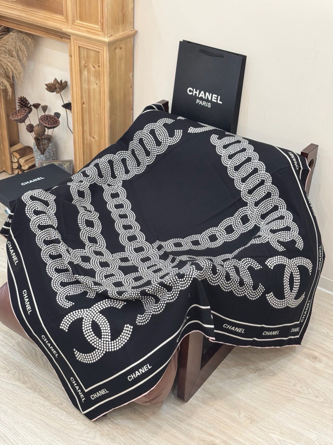 '- 26S SCARF 135 IN CASHMERE AND SILK 309308 mysite