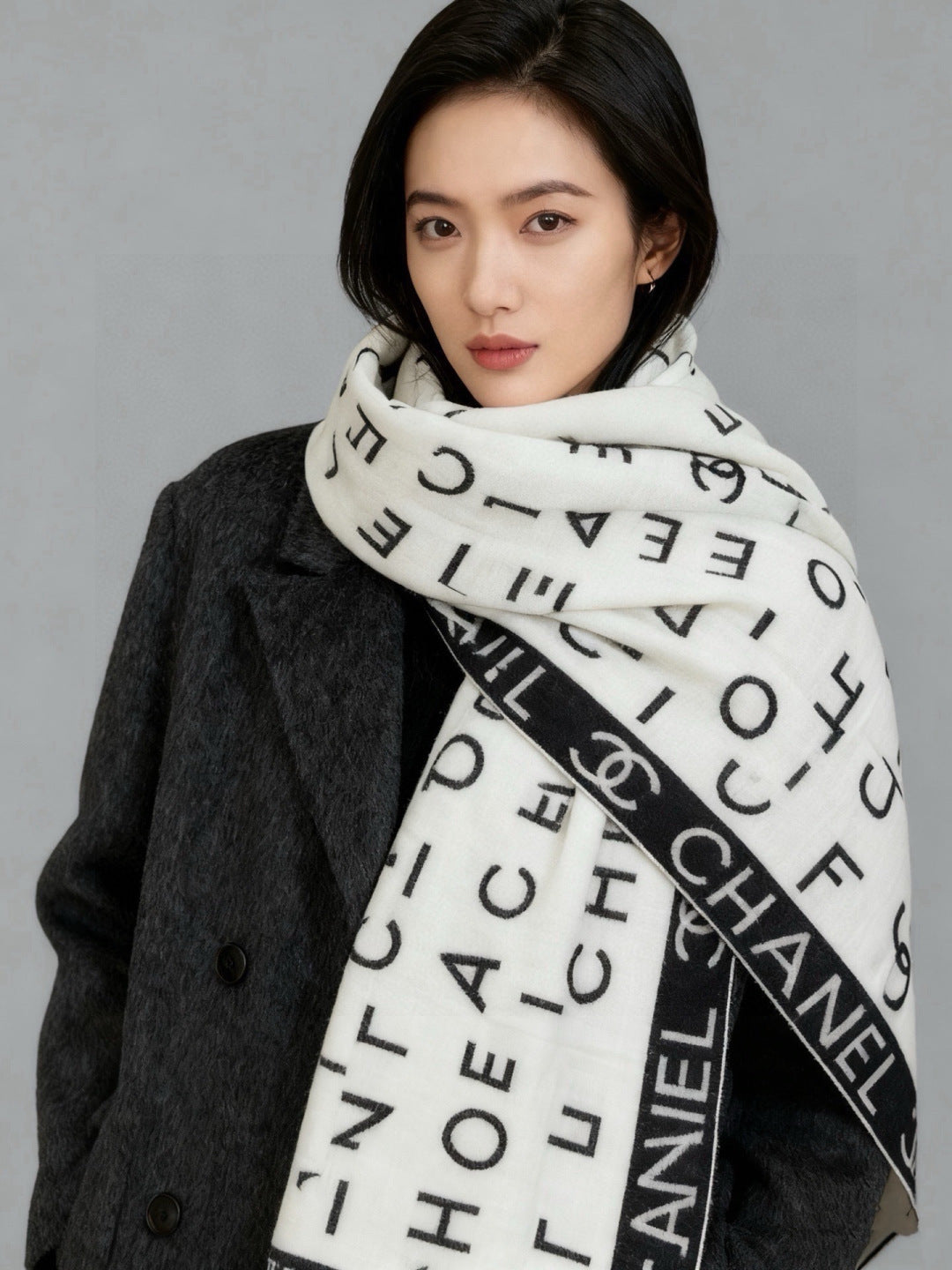 '- 26S SCARF 135 IN CASHMERE AND SILK 309347 mysite