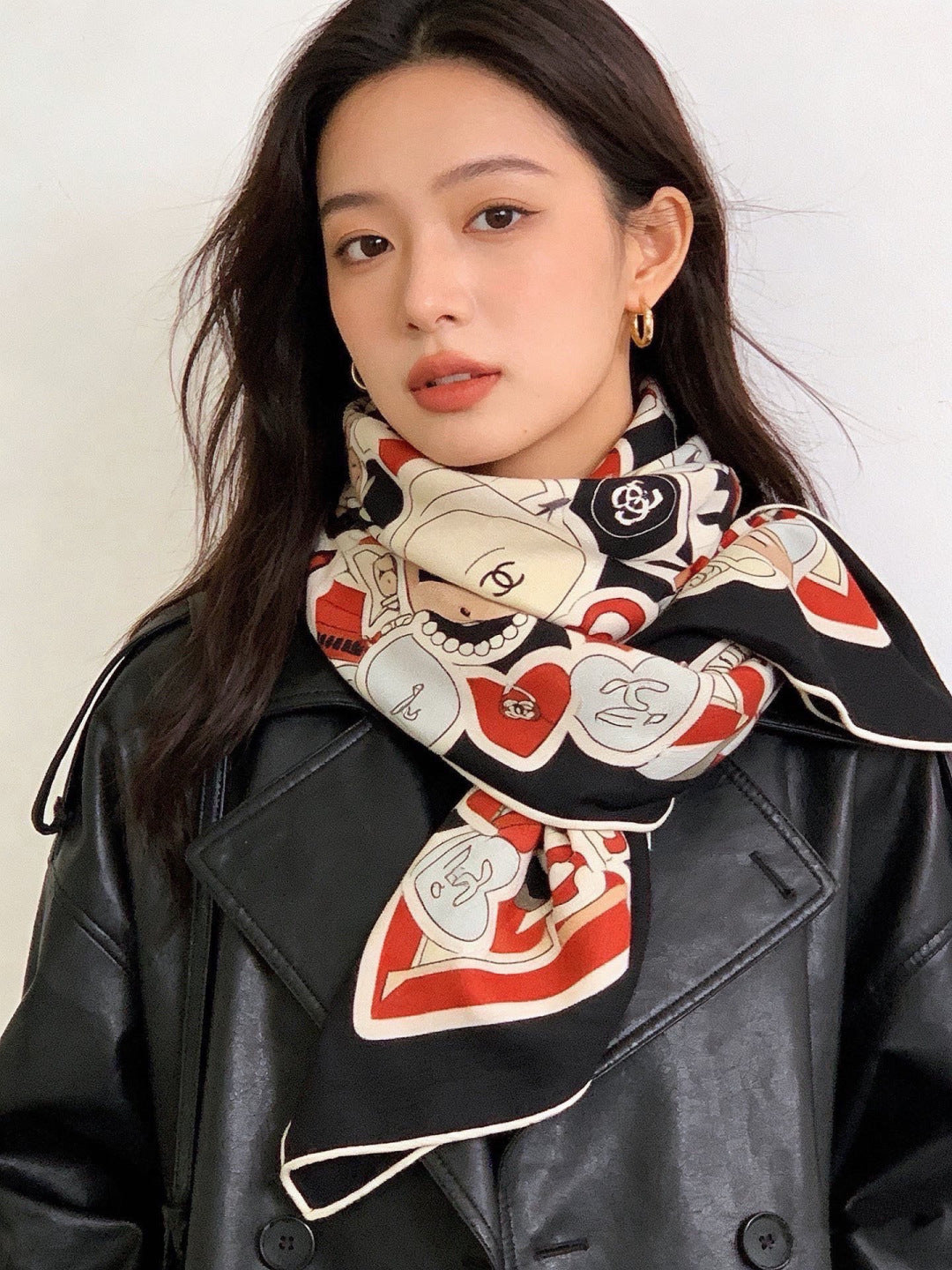 '- 26S SCARF 135 IN CASHMERE AND SILK 309866 mysite