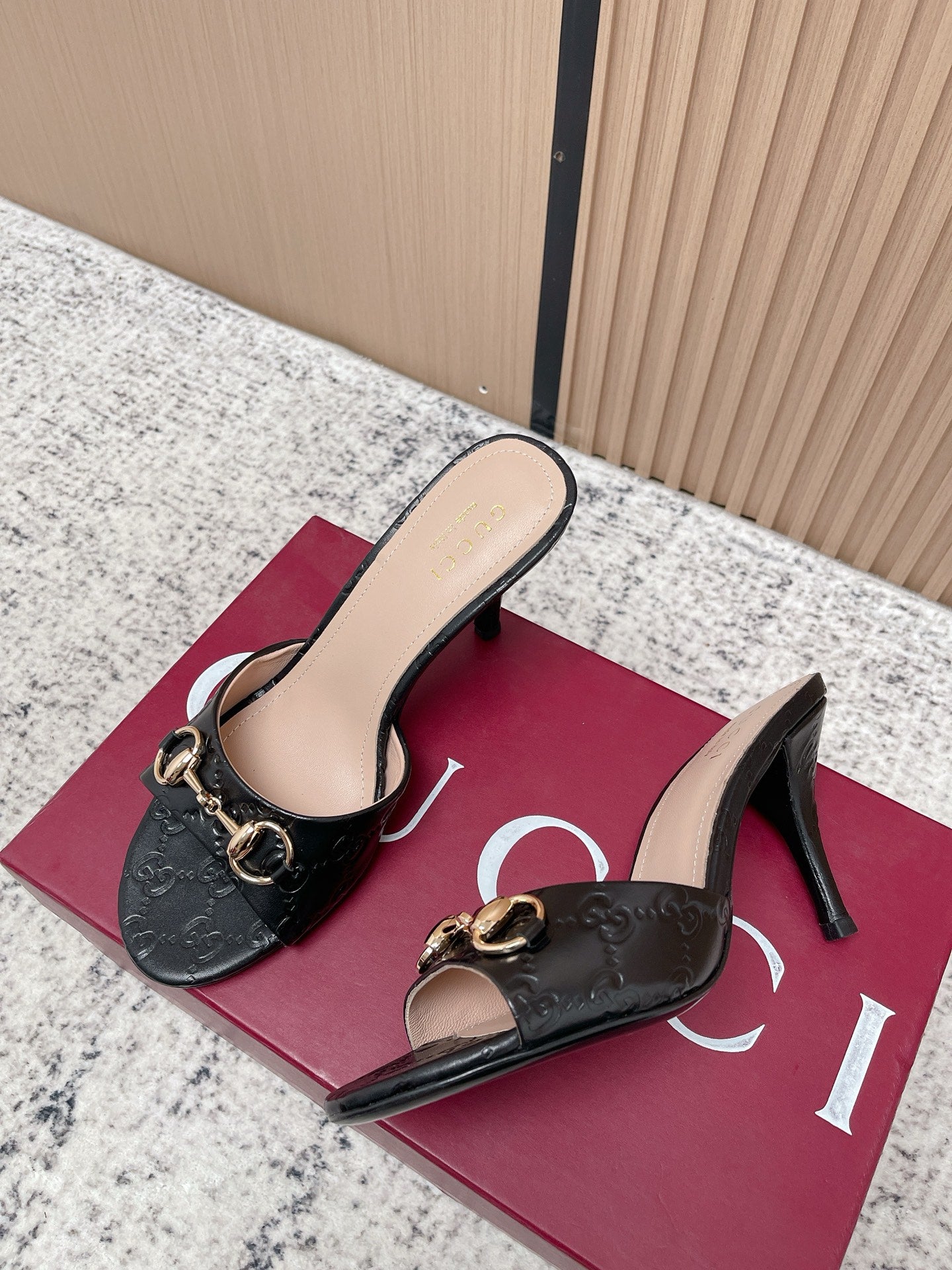 26S HIGH-HEEL SANDALS 85 MM IN BLACK CALFSKIN mysite