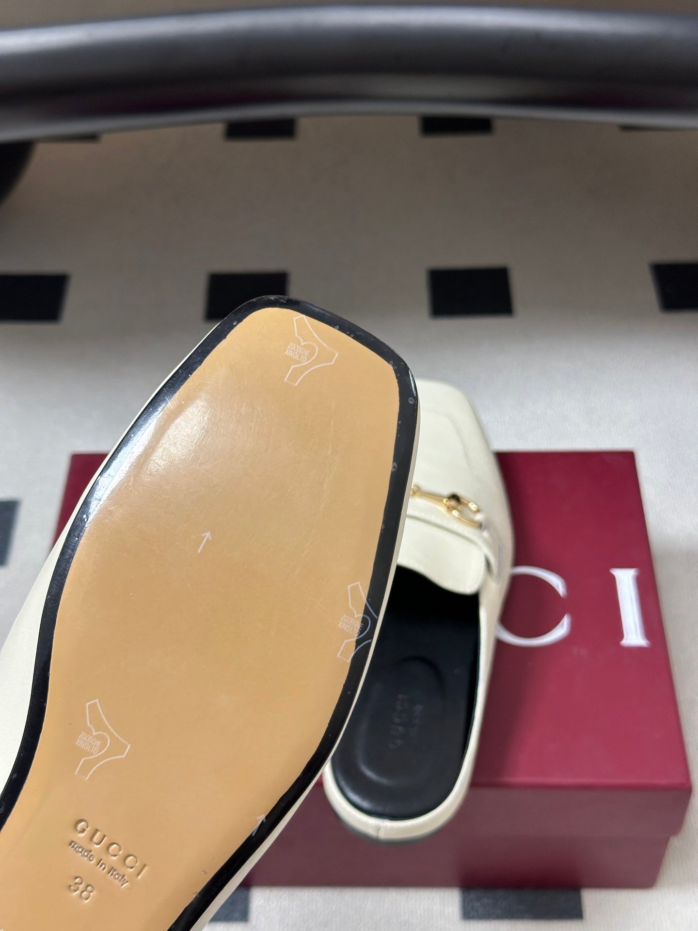 26S HORSEBIT LOAFER MULES IN WHITE CALFSKIN mysite