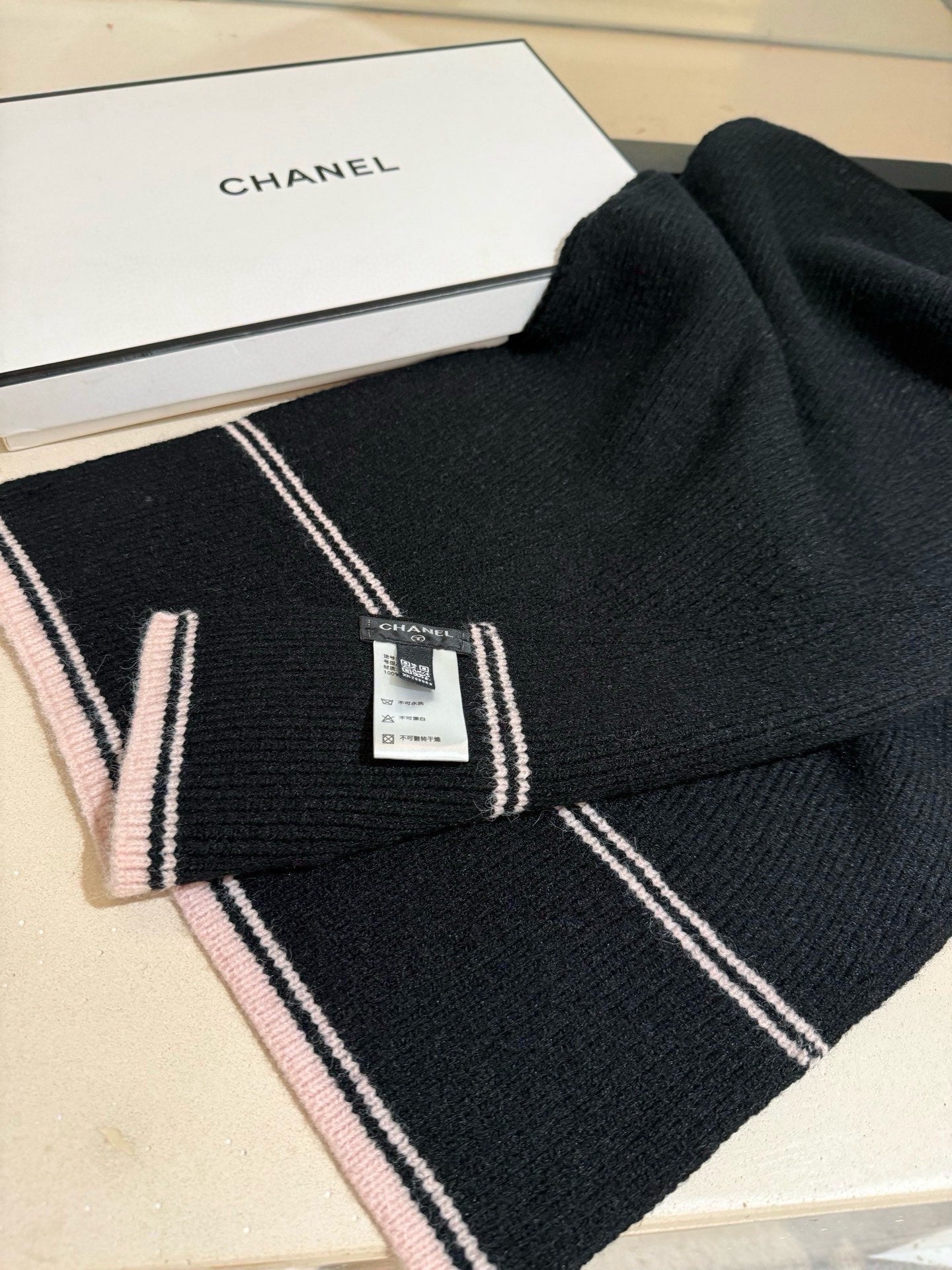 '- 26S SCARF 190 IN KNITTED CASHMERE 309393 mysite