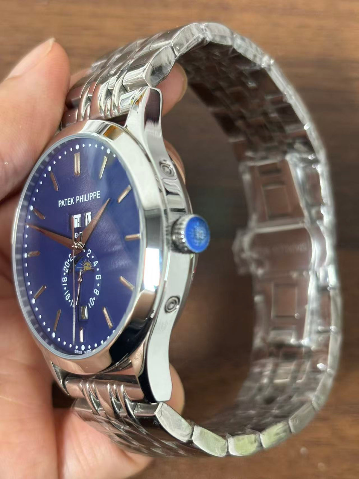 Replica 904l Stainless Steel Automatic Mechanical Watch 40mm
