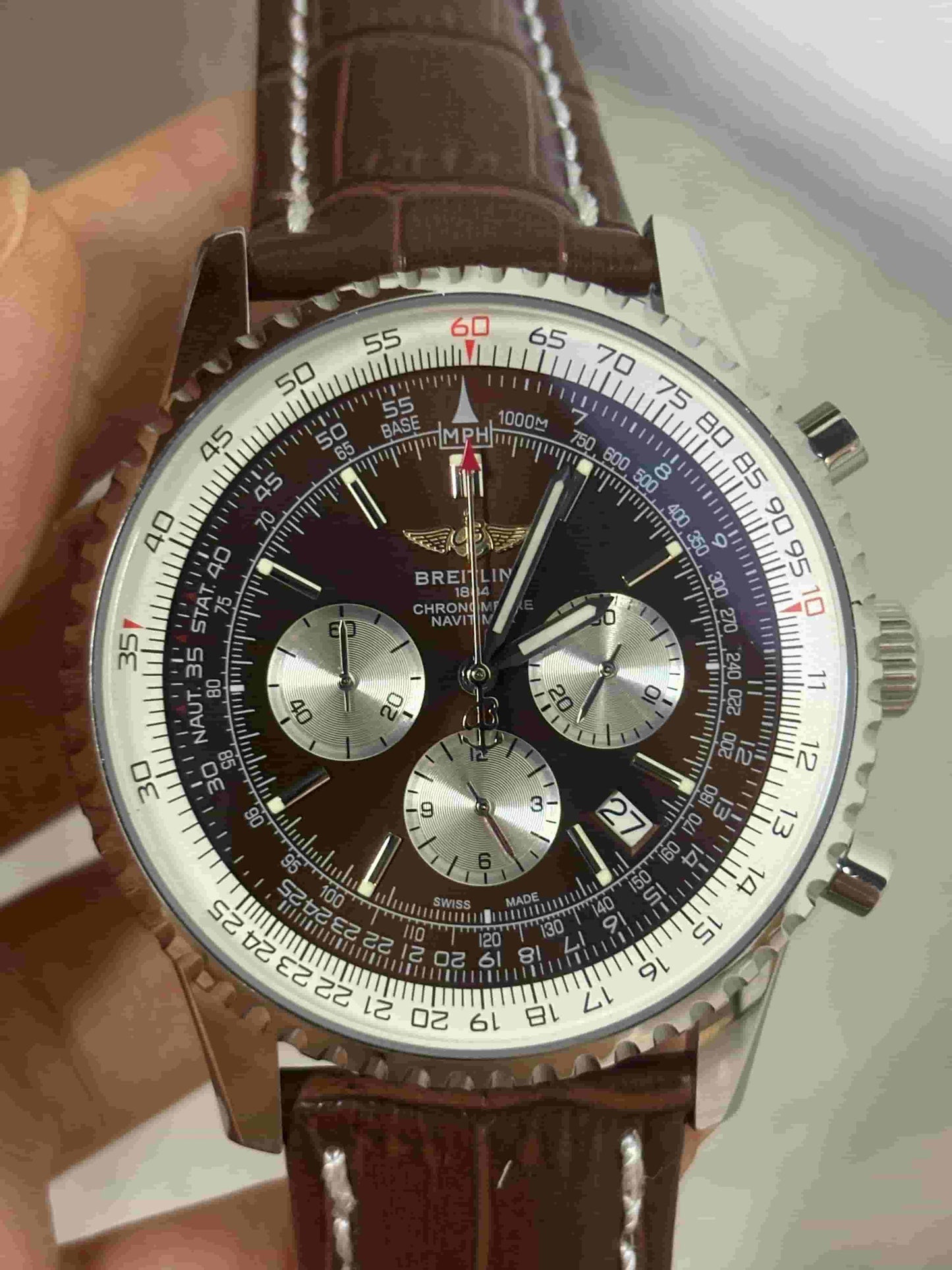 Replica Stainless Steel Japanese Vk Quartz Movement Watch  BL194