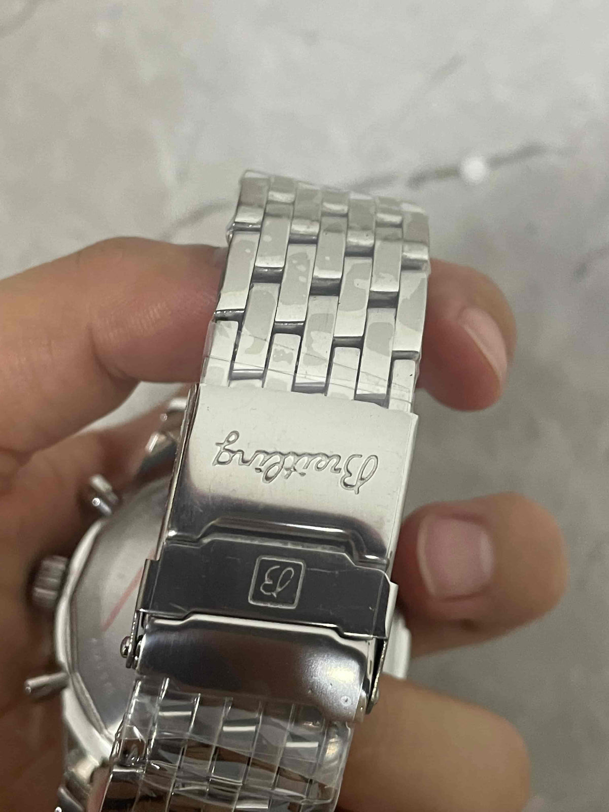 Replica Stainless Steel Japanese Vk63 Quartz Movement Watch BL62