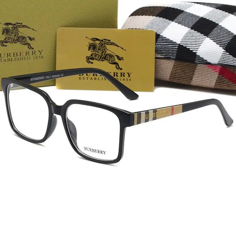 Unisex Retro Square Plaid Glasses-s-88 mysite