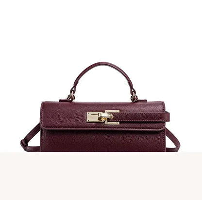 Luxury Brand Lock Design Tote Bag-18 mysite
