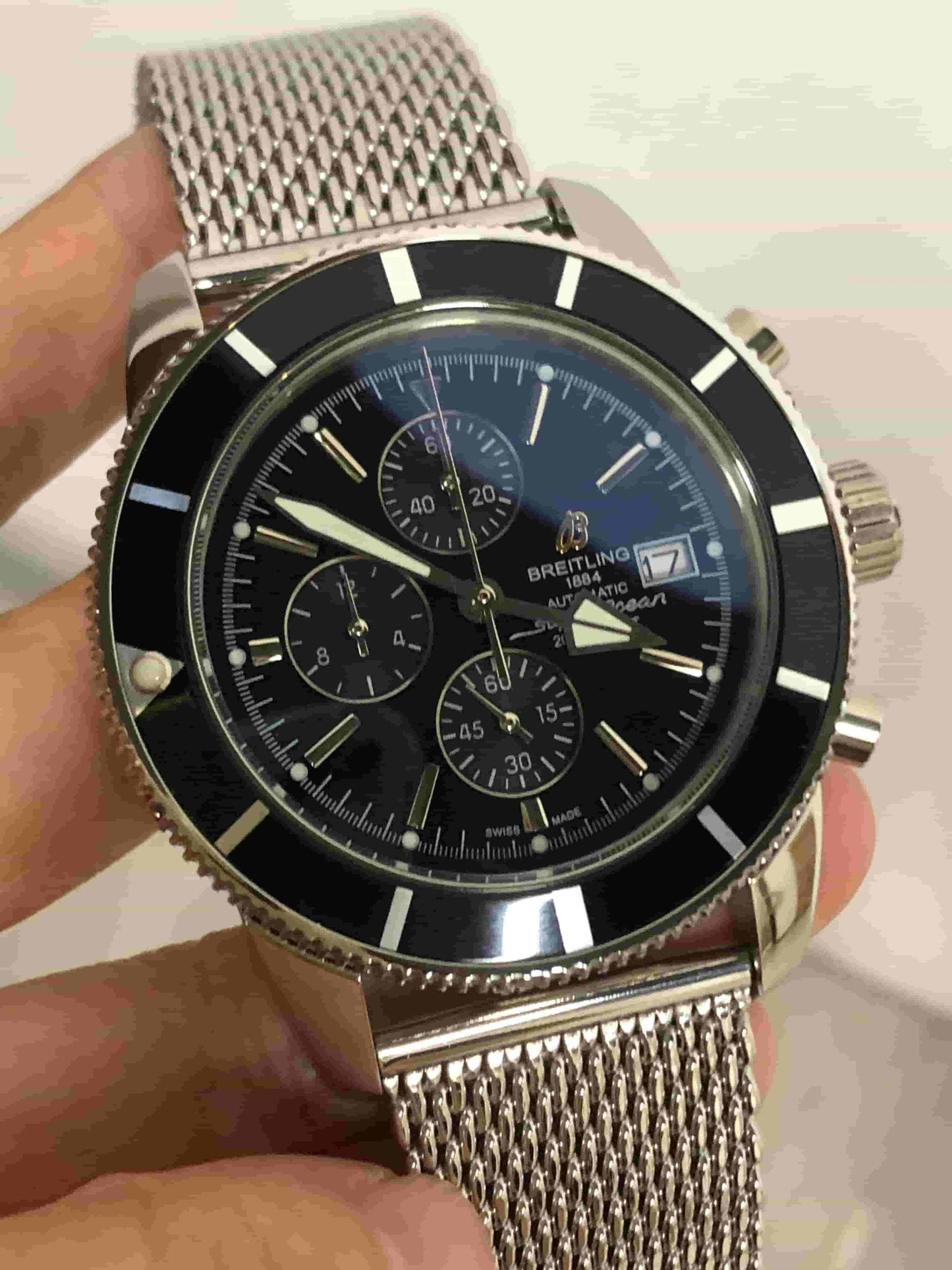 Replica Stainless Steel Japanese Vk Quartz Movement Watch BL213