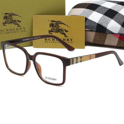 Unisex Retro Square Plaid Glasses-s-88 mysite