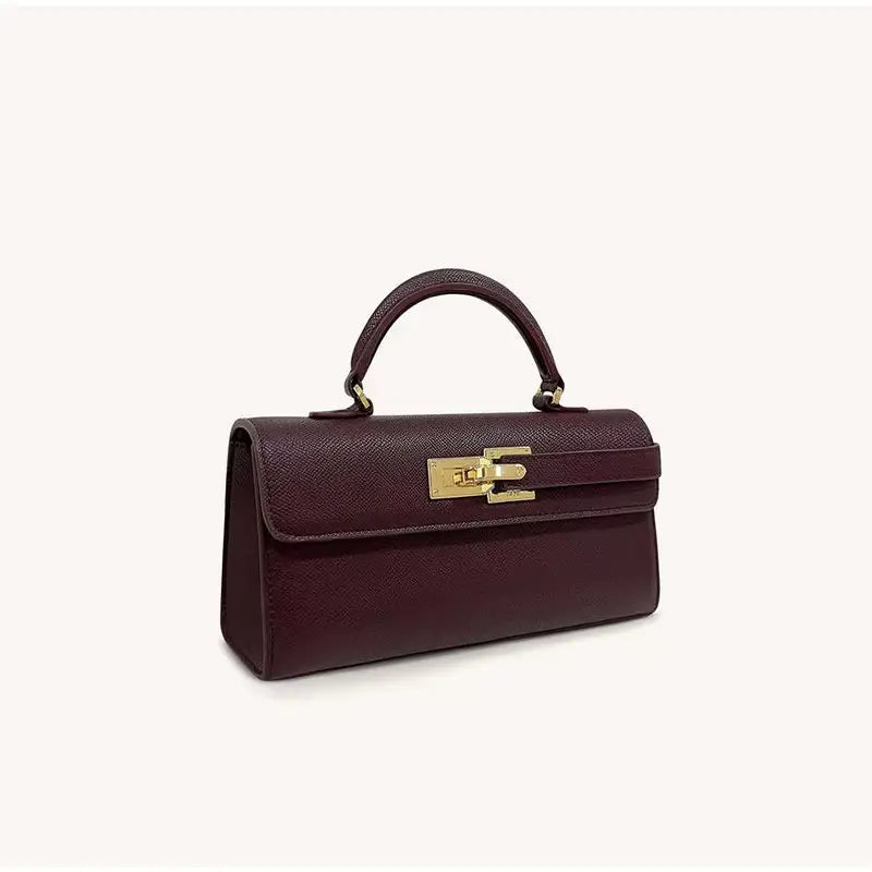 Luxury Brand Lock Design Tote Bag-18 mysite