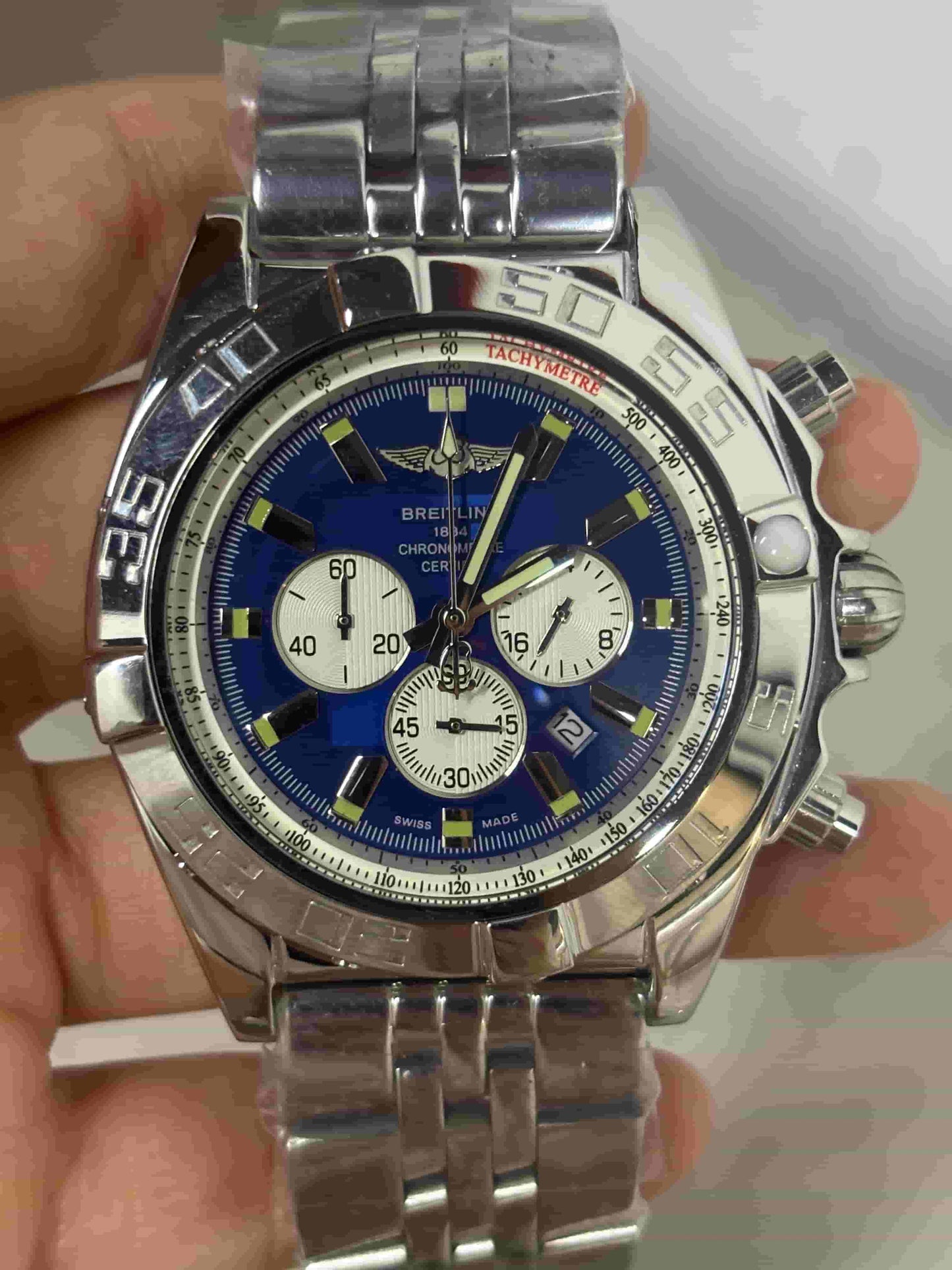 Replica Stainless Steel Japanese Vk Quartz Movement Watch  BL193