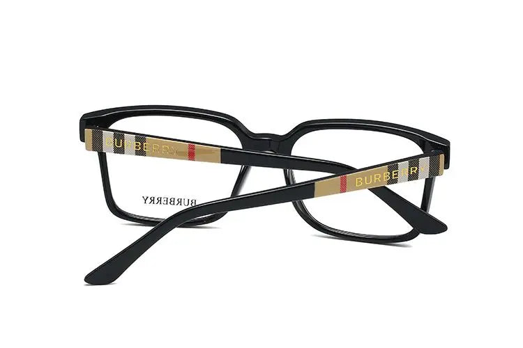 Unisex Retro Square Plaid Glasses-s-88 mysite