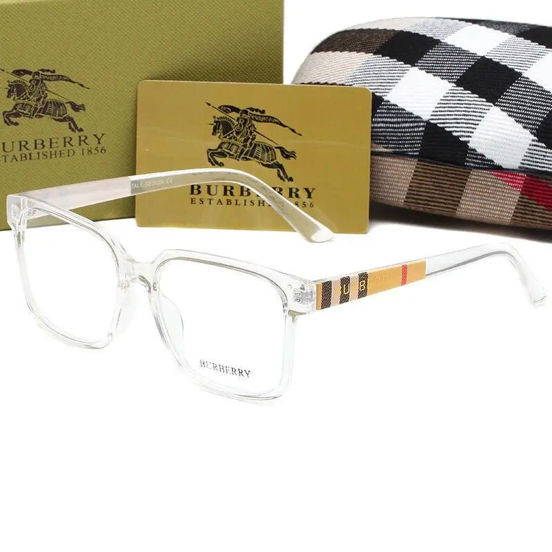 Unisex Retro Square Plaid Glasses-s-88 mysite