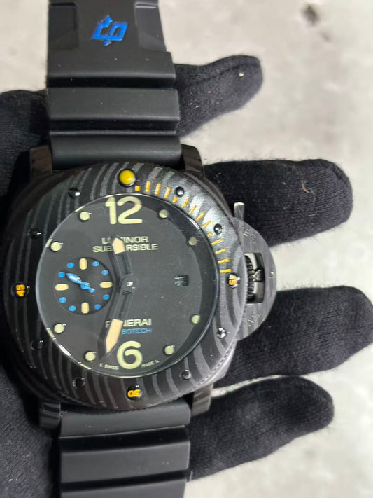 Replica SUBMERSIBLE 904L Stainless Steel Automatic Mechanical Watch Mens Watches 47MM PAM00616