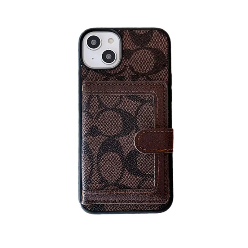 Classic iPhone Case With Wallet And Crossbody Strap White -XK240402-s2 mysite