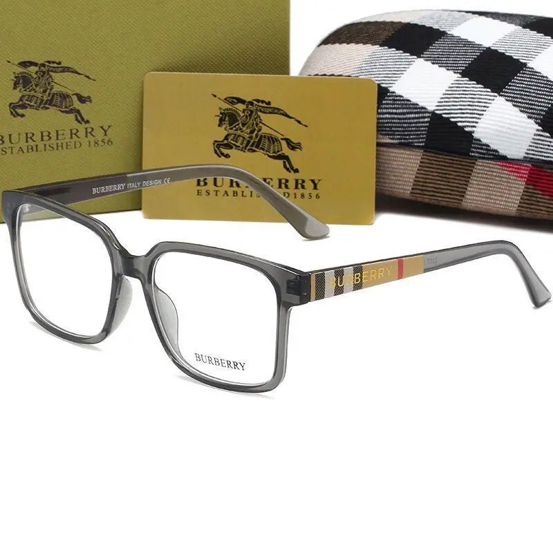 Unisex Retro Square Plaid Glasses-s-88 mysite