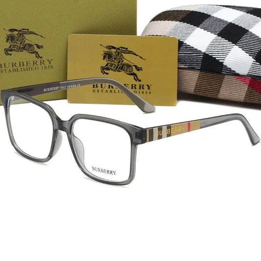 Unisex Retro Square Plaid Glasses-s-88 mysite