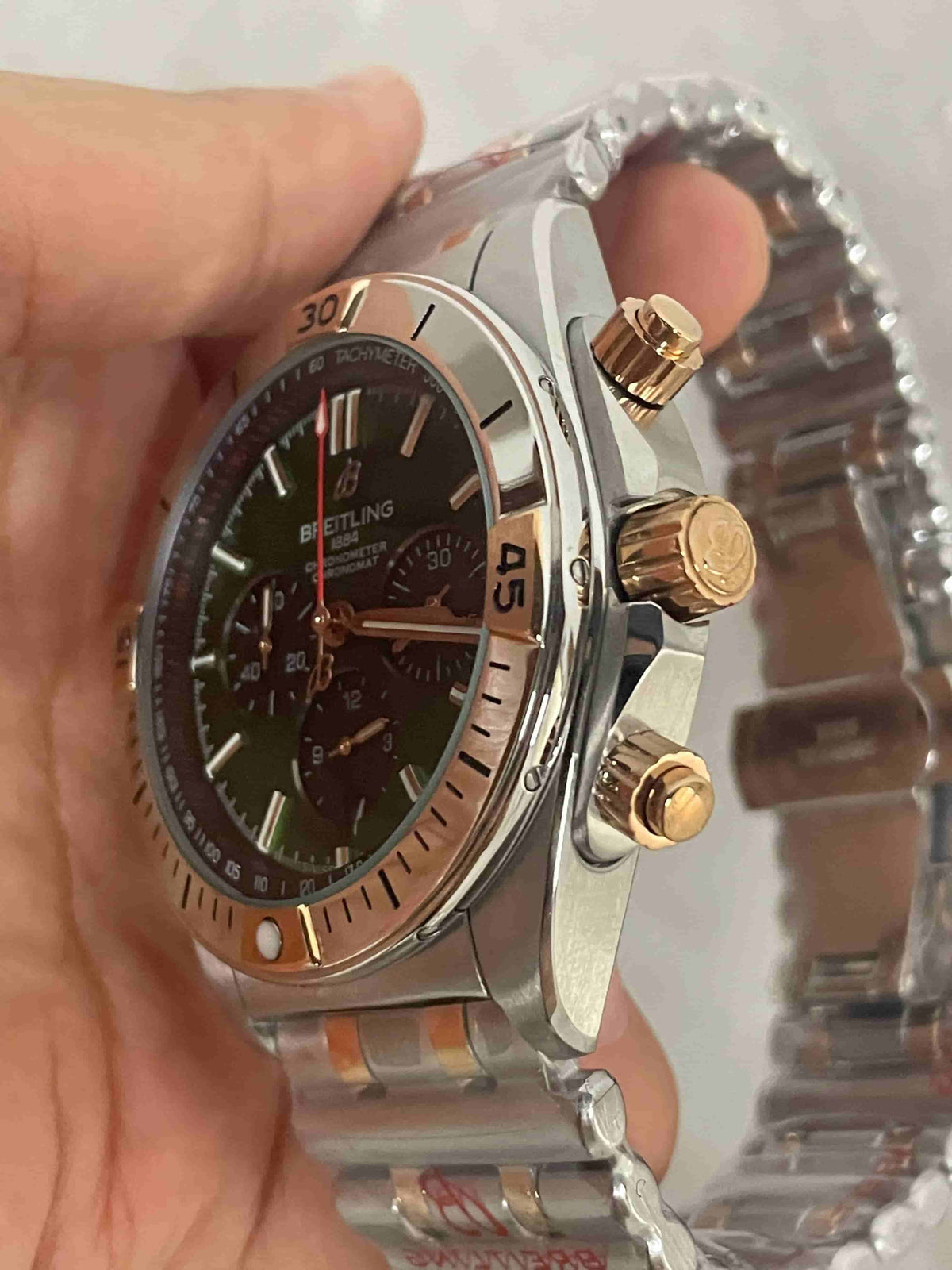 Replica Stainless Steel Japanese Vk63 Quartz Movement Watch  BL110