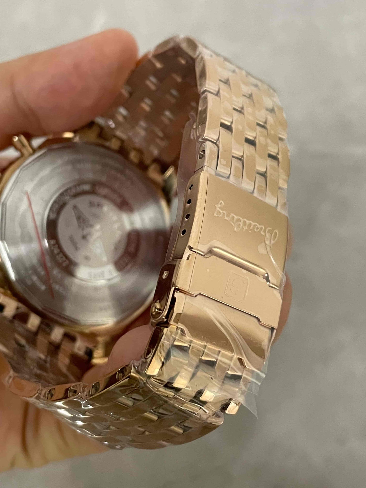 Replica Stainless Steel Japanese Vk63 Quartz Movement Watch BL105A