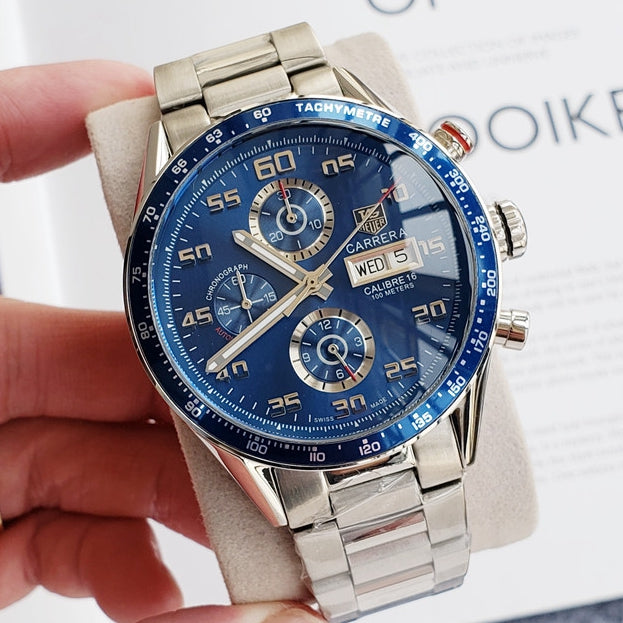 Replica 44mm Carrera Calibre 16 Automatic Mechanical Watches for Men CV2A1V