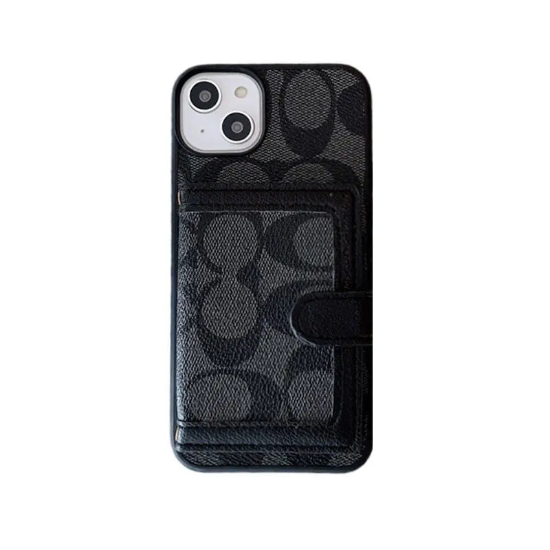 Classic iPhone Case With Wallet And Crossbody Strap White -XK240402-s2 mysite