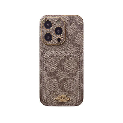 Classic iPhone Case With Card Holder Black -KB241651-s2 mysite