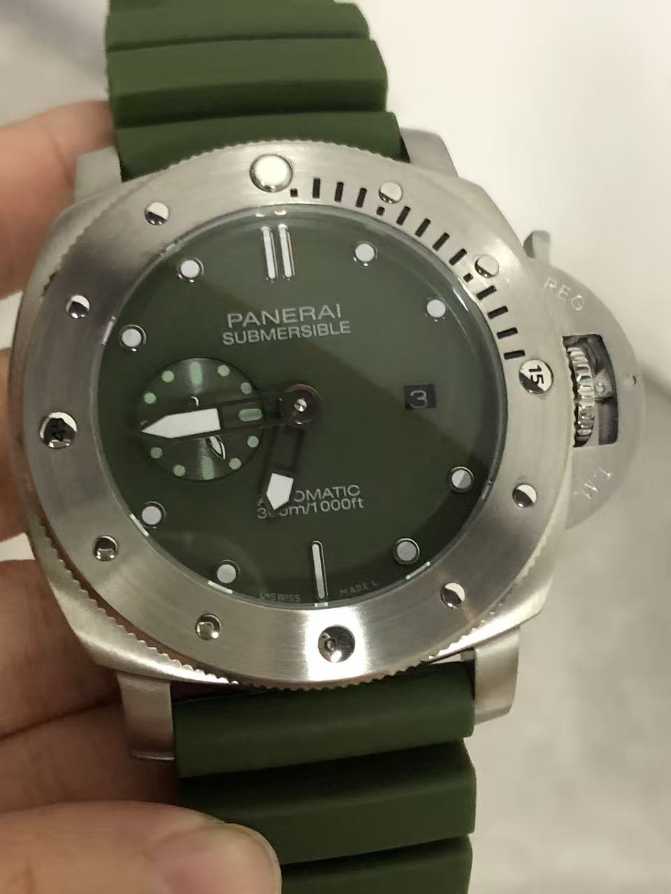 Replica SUBMERSIBLE 904L Stainless Steel Automatic Mechanical Watch Mens Watches 47mm