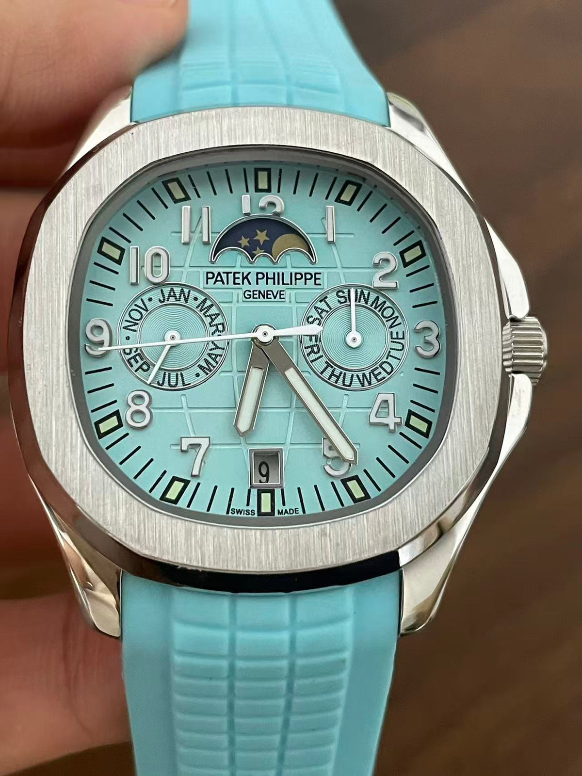 Replica 904l Stainless Steel Automatic Mechanical Watch 40mm