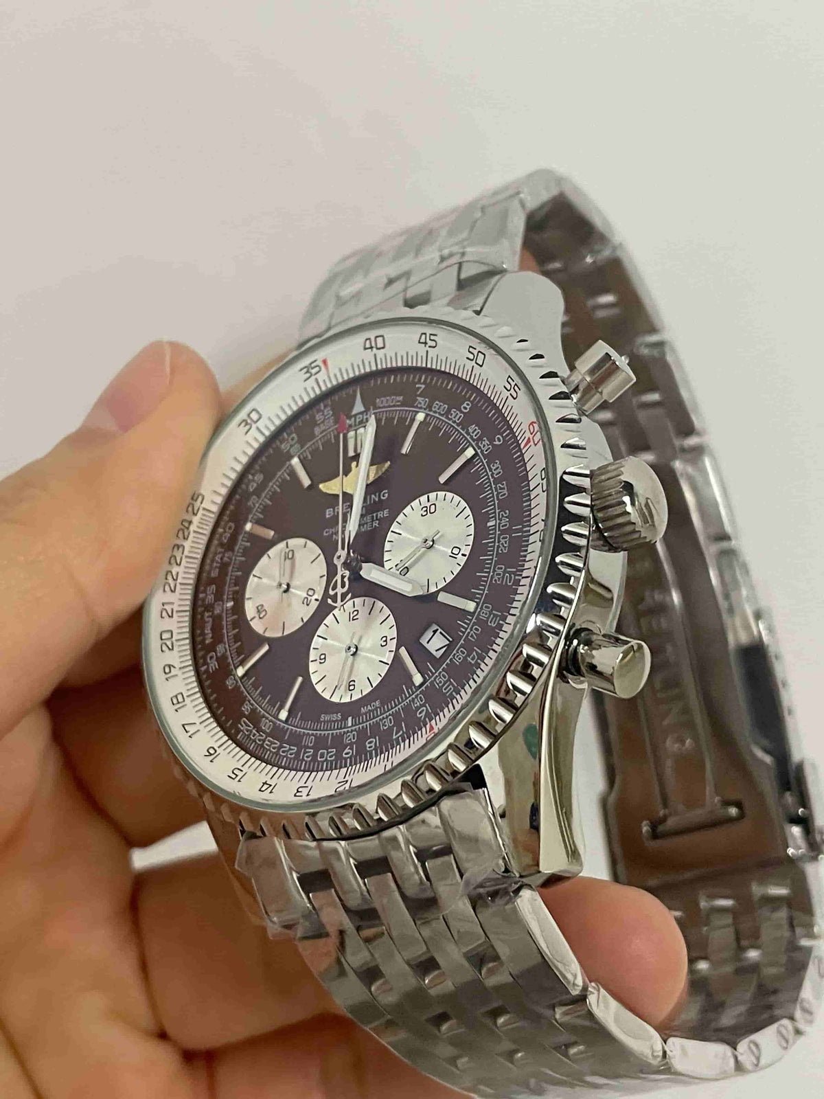 Replica Stainless Steel Japanese Vk Quartz Movement Watch BL237