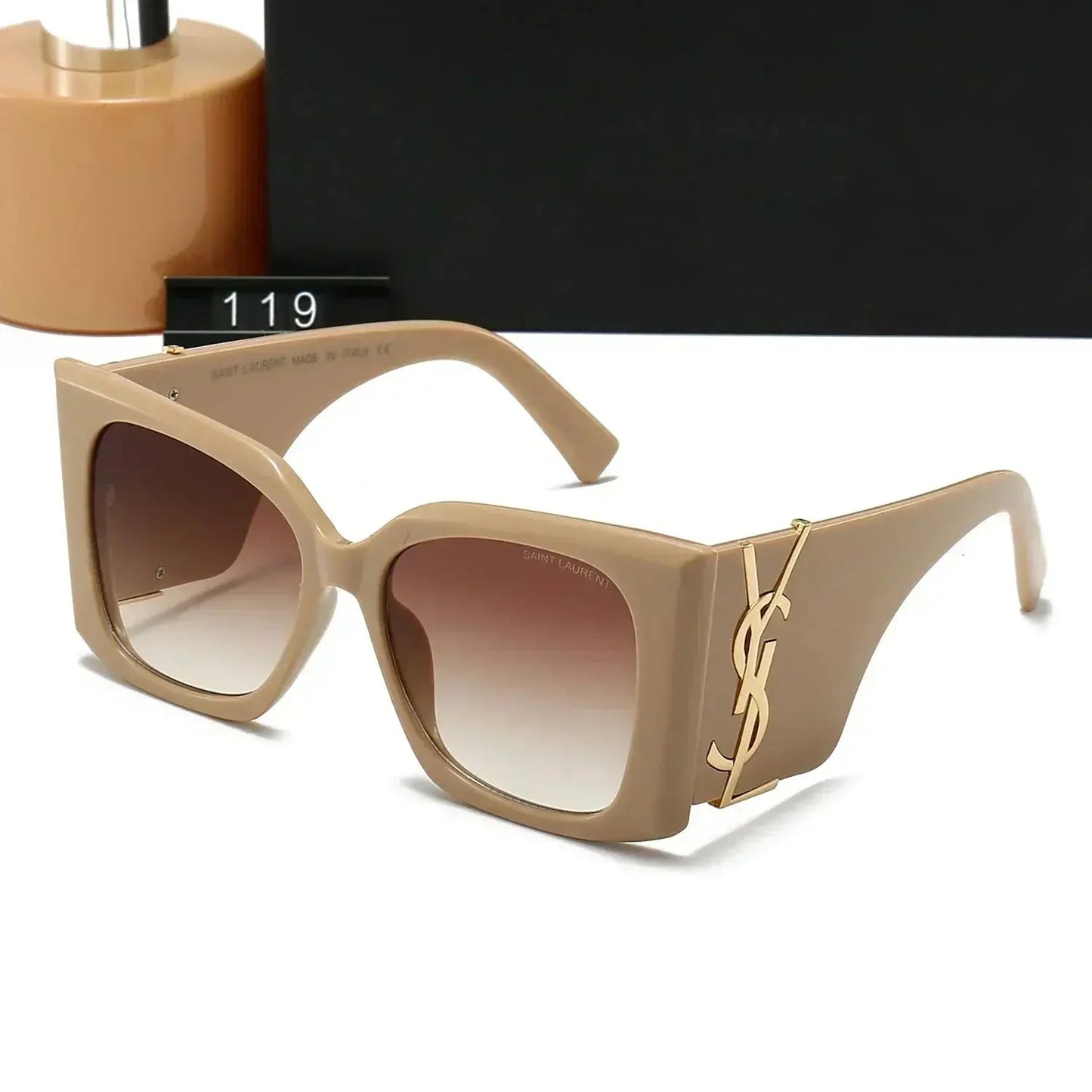 Luxury Large Frame Sunglasses Y-018s-sss62 mysite