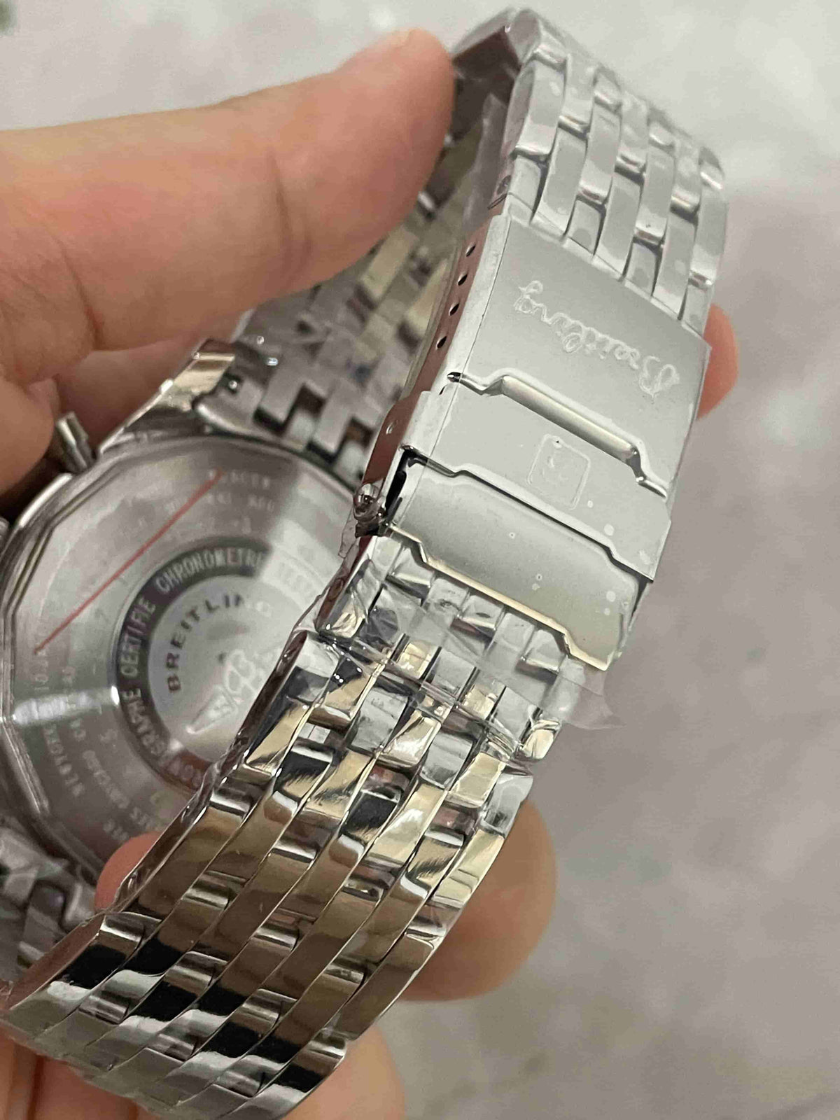 Replica Stainless Steel Japanese Vk63 Quartz Movement Watch BL104