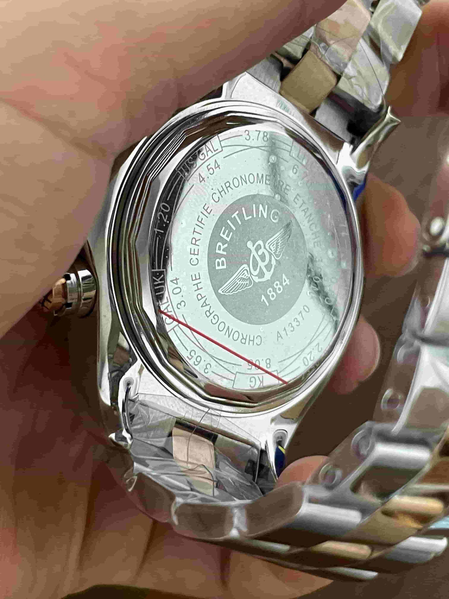 Replica Stainless Steel Japanese Vk Quartz Movement Watch BL250