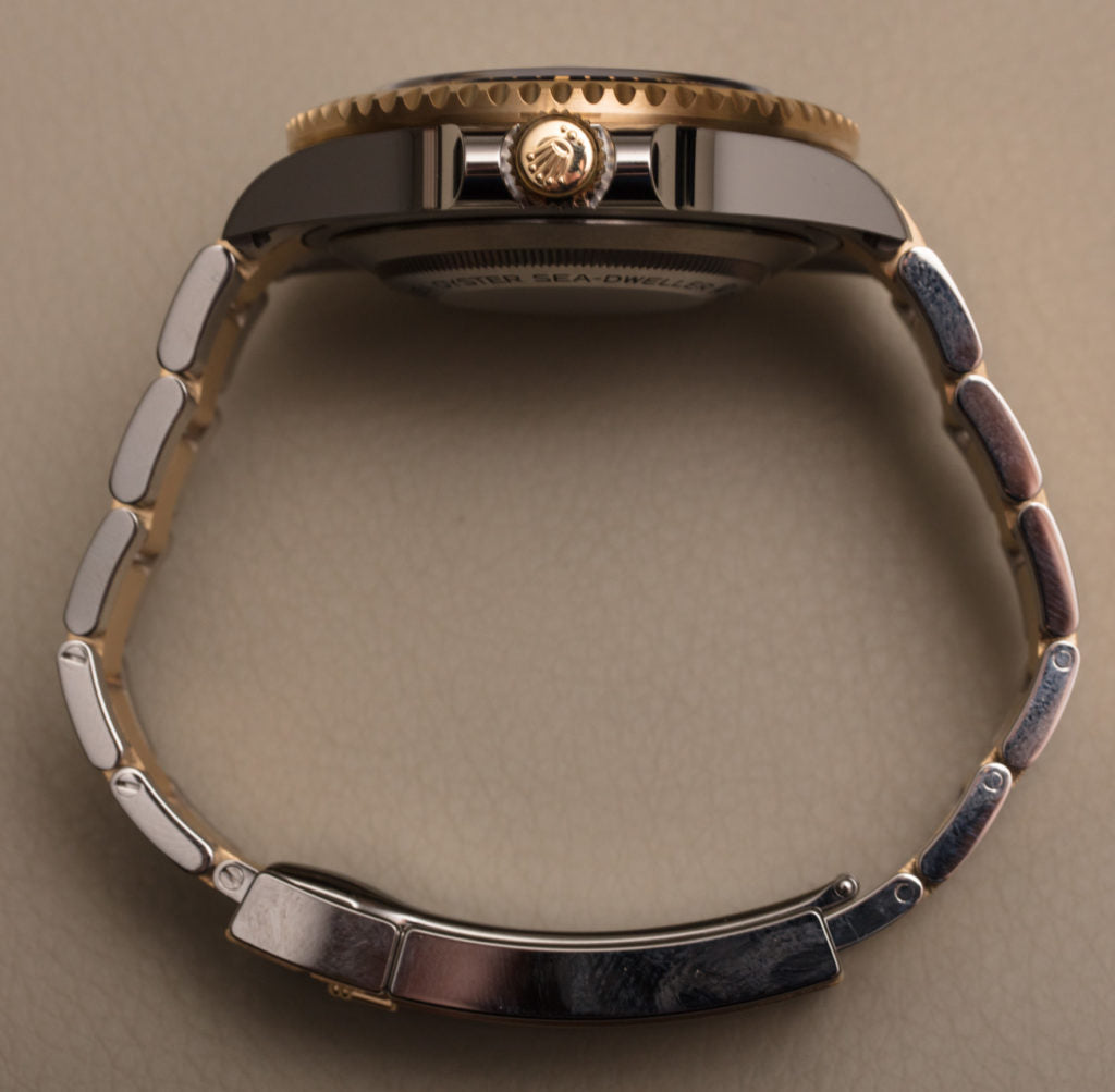 Automatic Watch Replica DeepSea Dark Gold Black Dial  100903