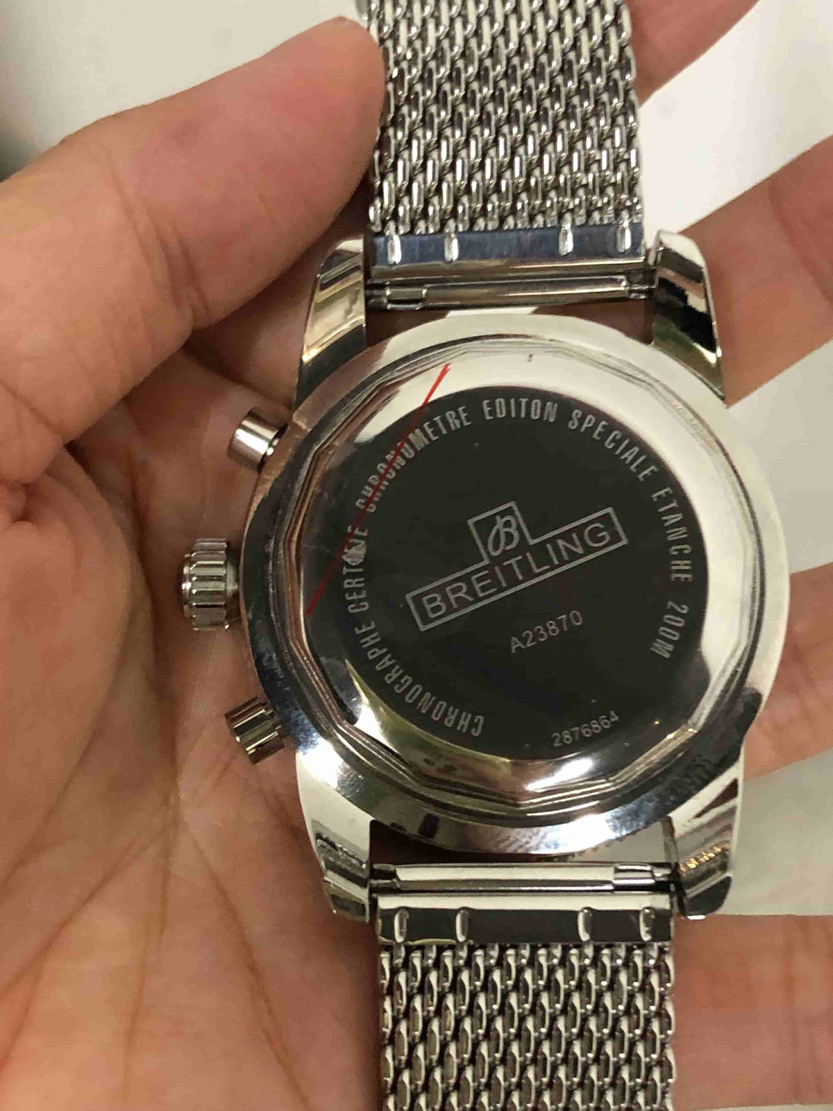 Replica Stainless Steel Japanese Vk Quartz Movement Watch BL213