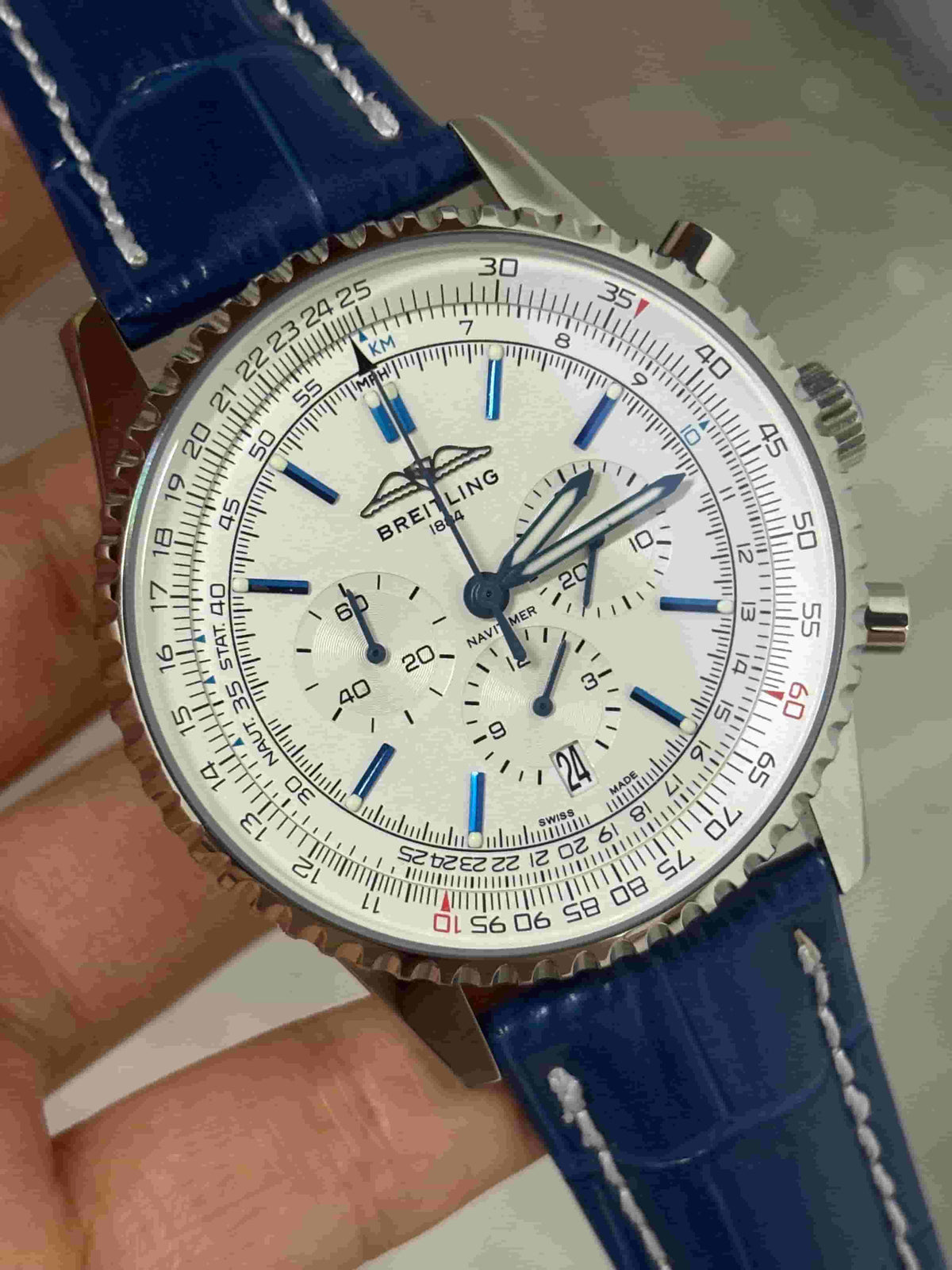 Replica Stainless Steel Japanese Vk63 Quartz Movement Watch BL112