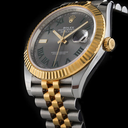 Automatic Watch for Men Replica Silver Gold DateJust 100515