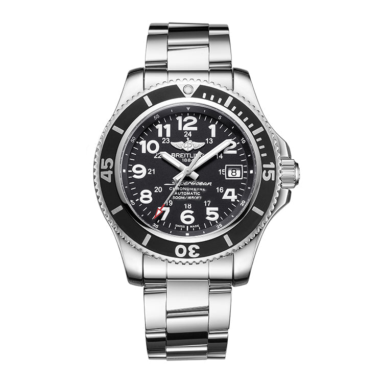 Luxury Automatic Watch for Men Mechanical Wristwatch Stainless Steel Super Ocean 46MM