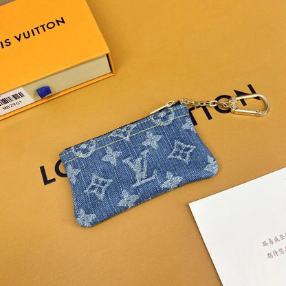 Luxury  Monogram Coin Pouch – Stylish & Compact Keychain Wallet-s2 mysite