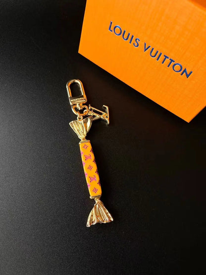 Luxury Lollipop Monogram Bag Charm Keychain-s2 mysite