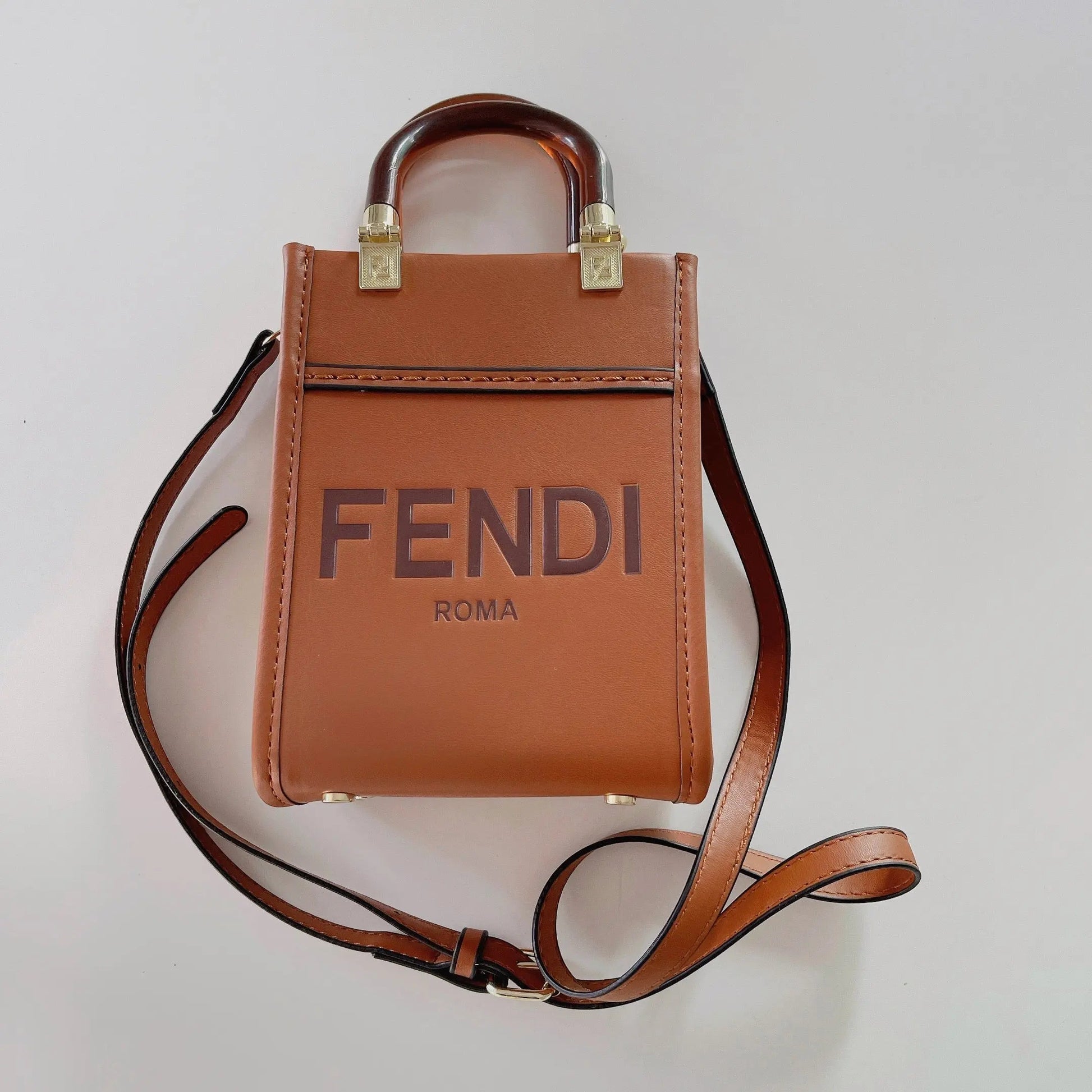 Classic Tote Bag With Crossbody Strap-18 mysite