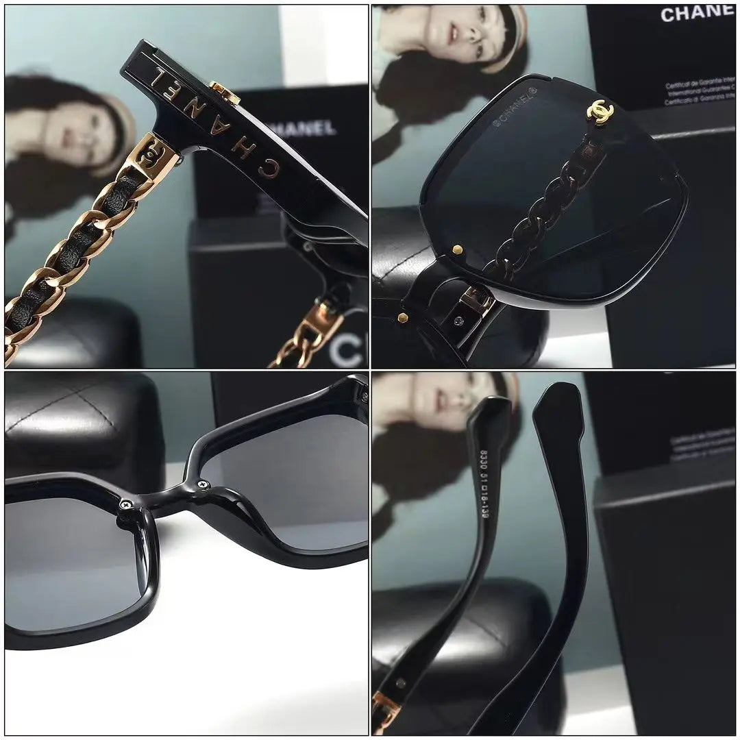 Women's Fashion Full Frame Letter Sunglasses 6330s-sss62 mysite