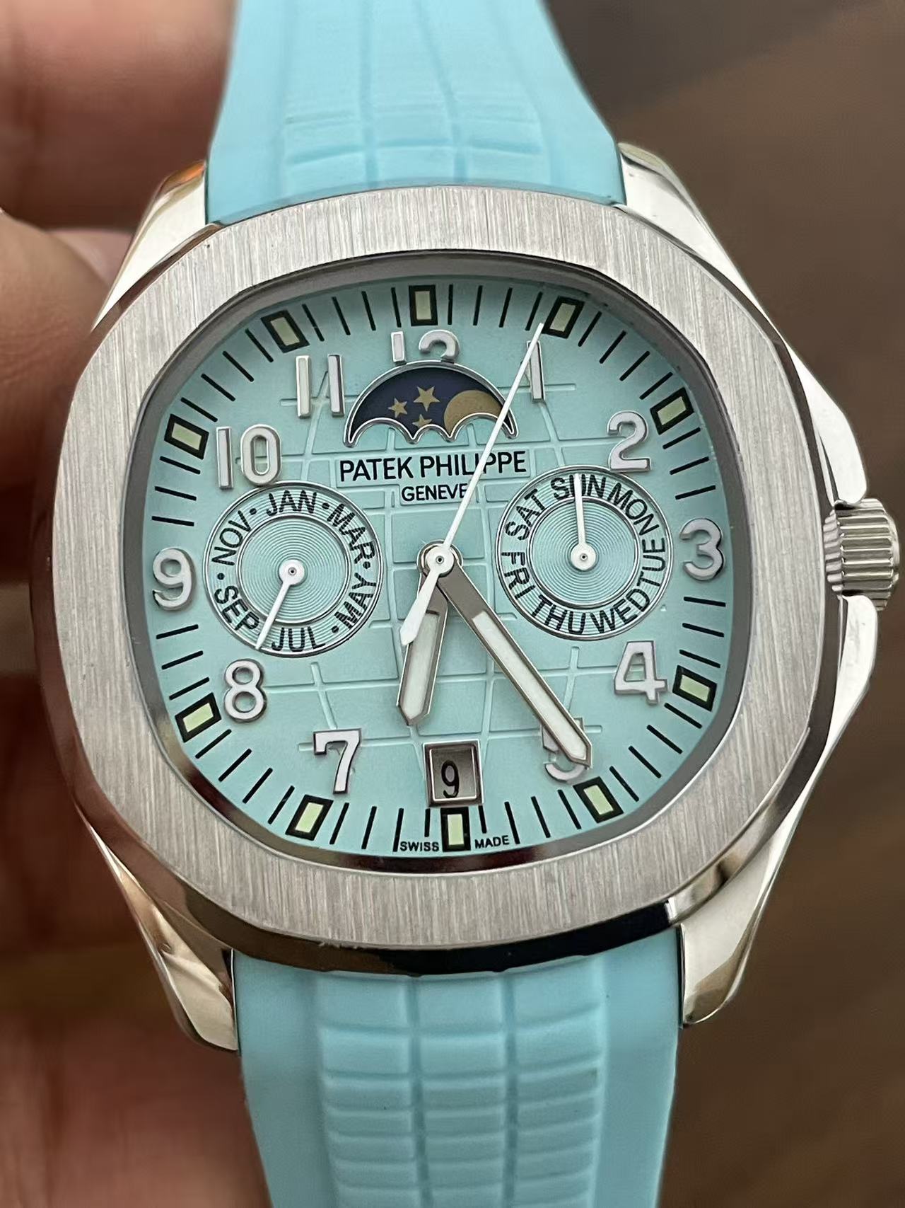 Replica 904l Stainless Steel Automatic Mechanical Watch 40mm