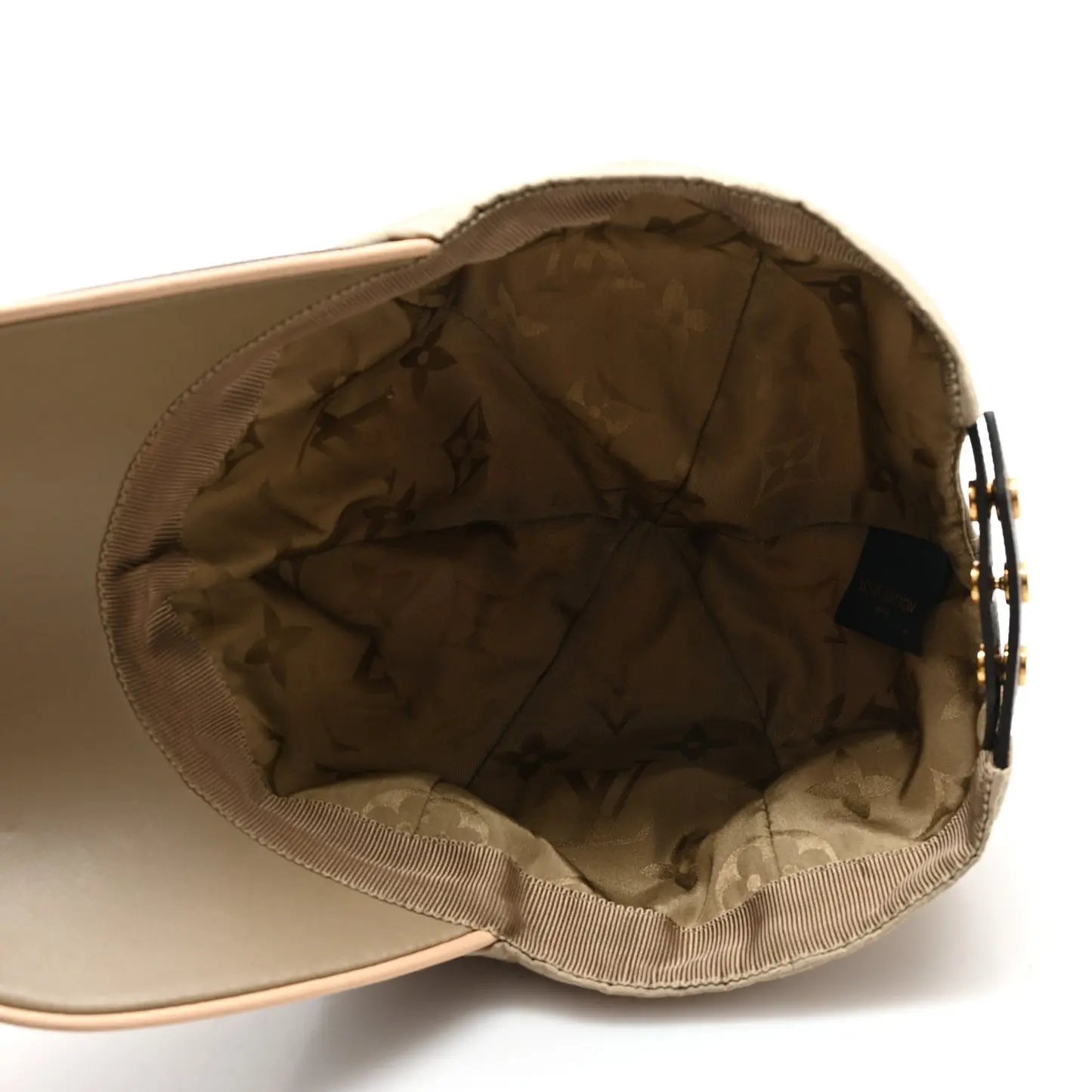 Beige Contrast Brim Baseball Cap-s2 mysite