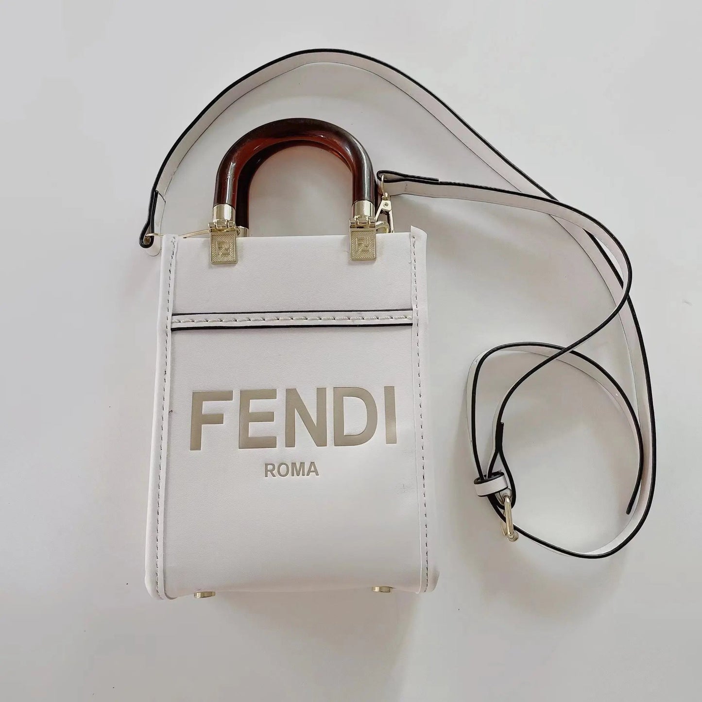 Classic Tote Bag With Crossbody Strap-18 mysite
