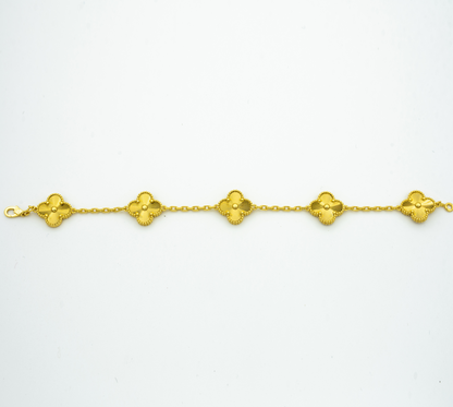 GOLD BRACELET 5 MOTIF mysite