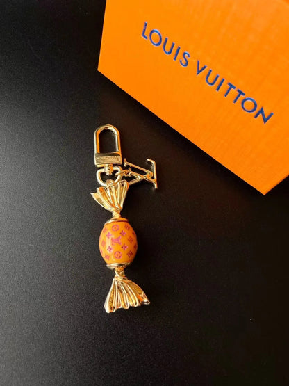 Luxury Lollipop Monogram Bag Charm Keychain-s2 mysite